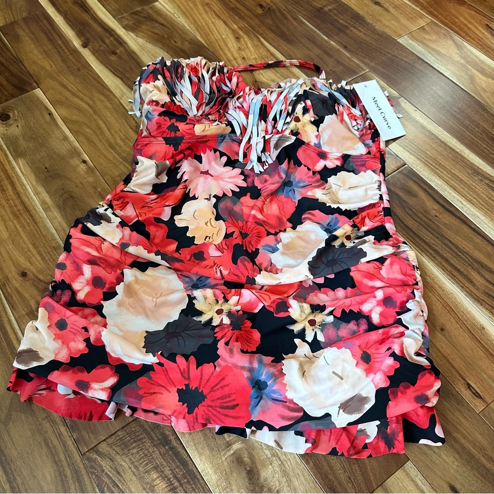 Floral One-Piece Swimsuit